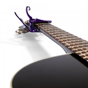 Kyser KG6P Quick-Change Guitar Capo - Purple